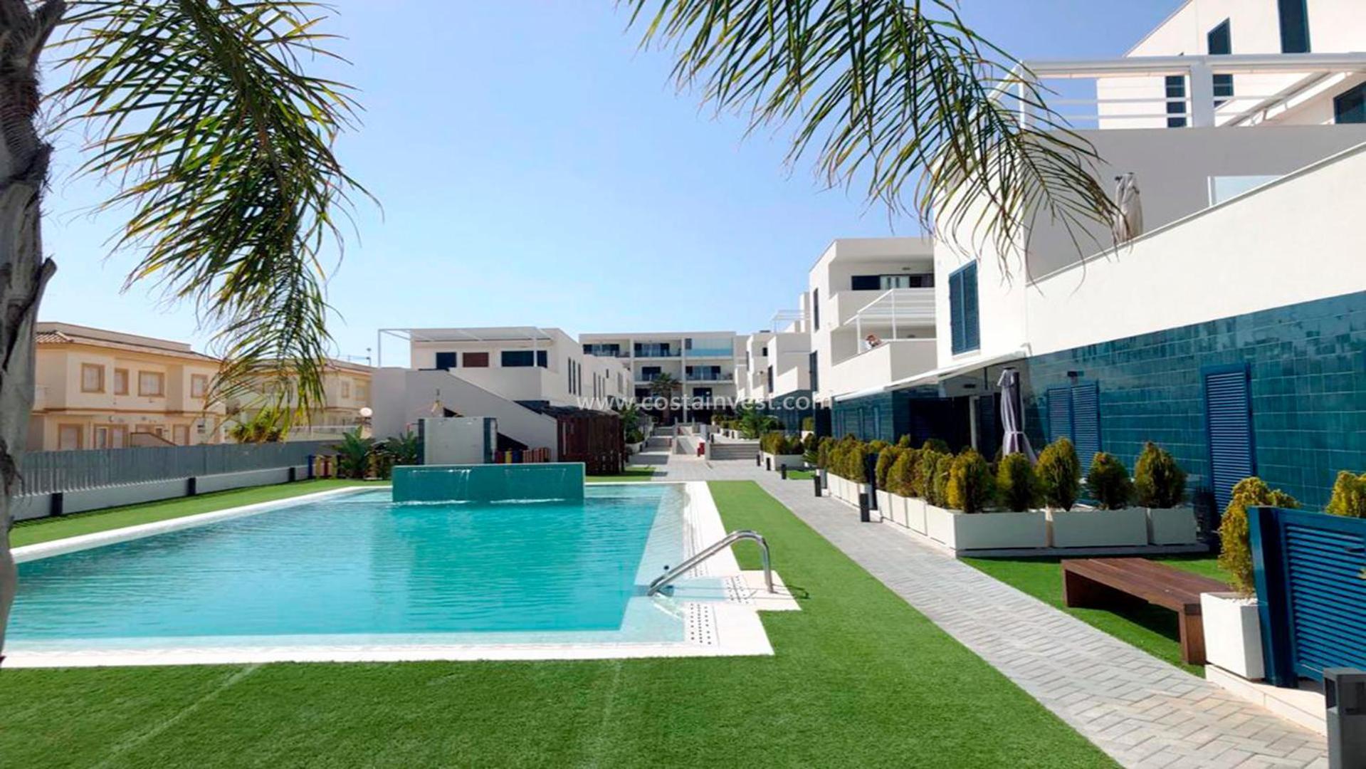 Palmview Poolside Heaven In Turquesa Del Mar Apartment Orihuela Exterior photo